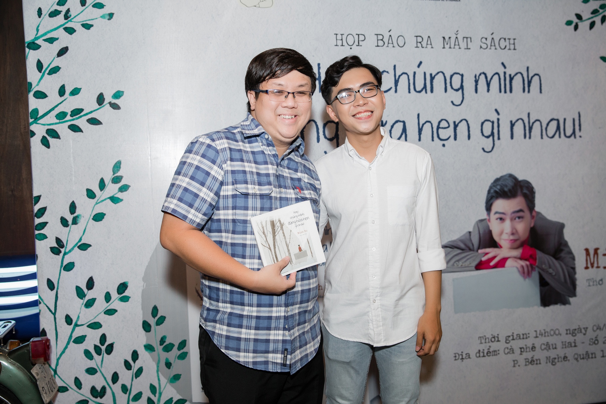 Minh Du ra mat sach dau tay anh 11