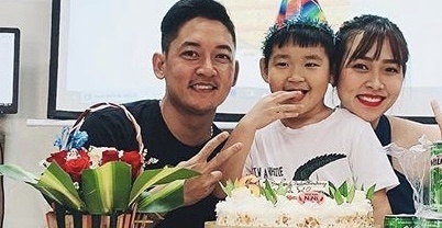 Diep Bao Ngoc, Thanh Dat cung to chuc sinh nhat con sau 3 nam ly hon hinh anh