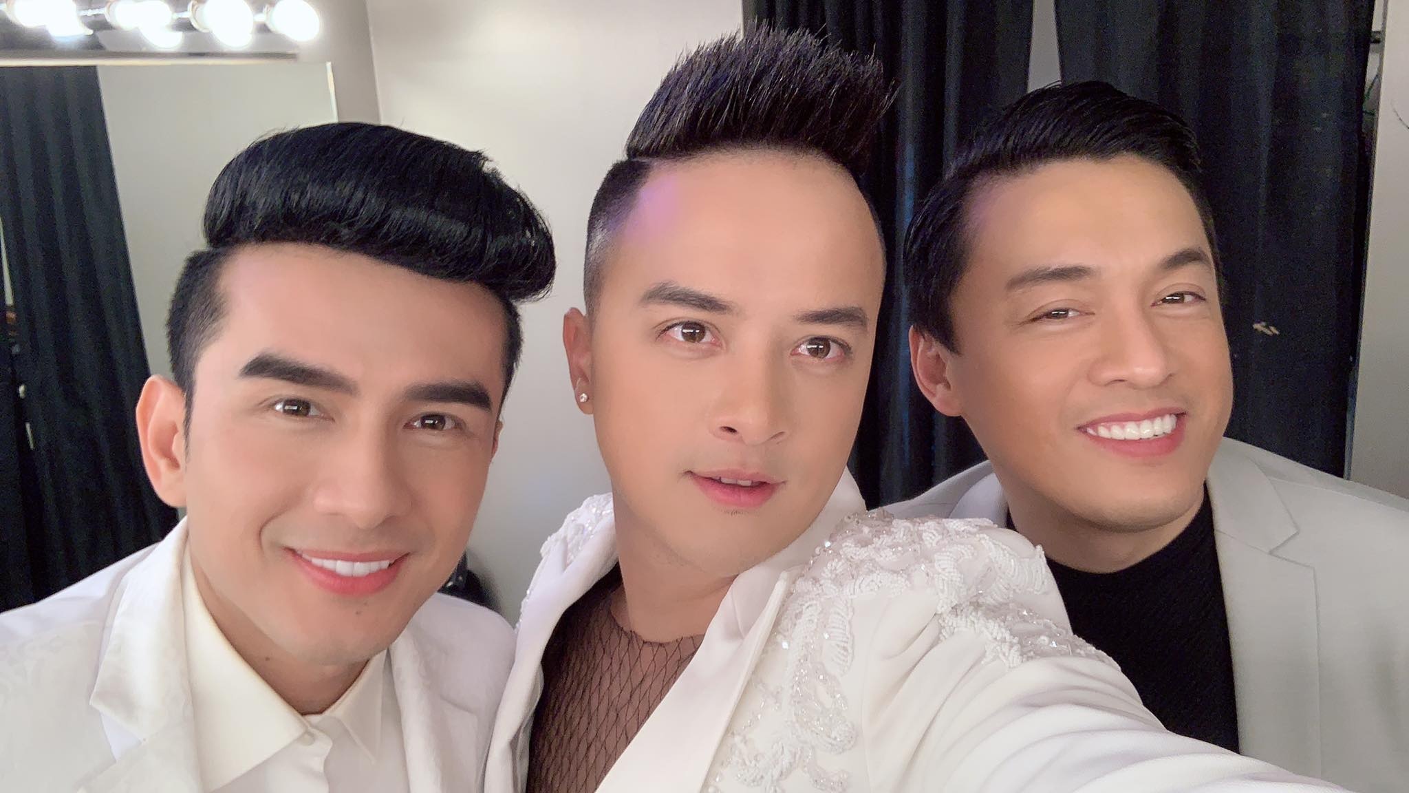 Dan Truong, Lam Truong va dan sao nam dinh dam hoi ngo o My hinh anh