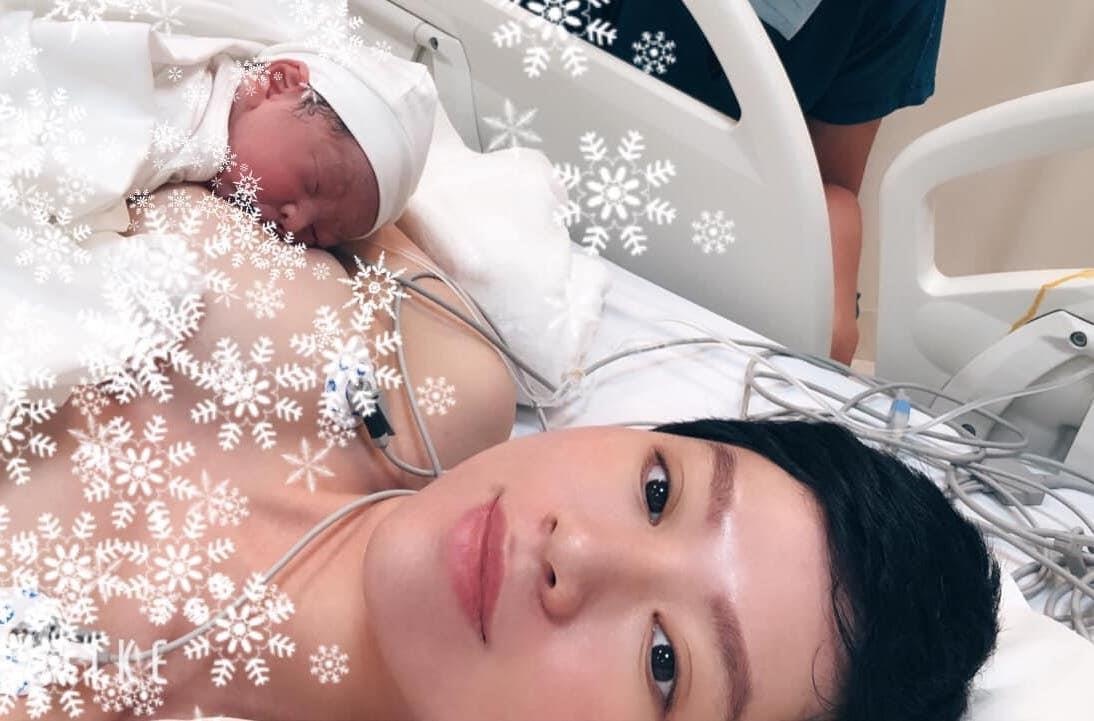 Tra My Idol sinh con thu hai sau 5 nam ket hon voi chong dai gia hinh anh