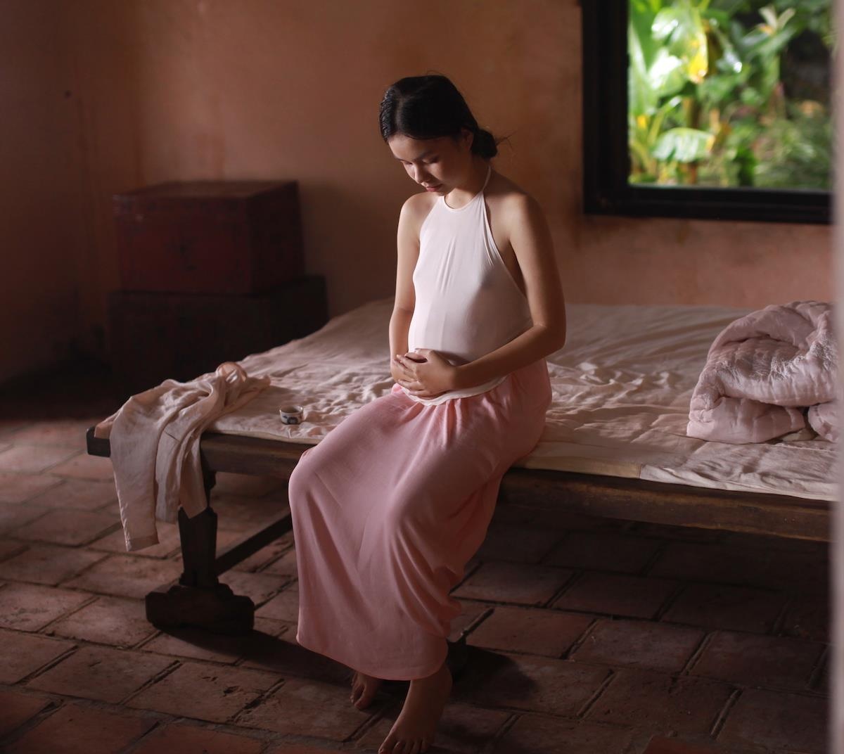 Dien vien 13 tuoi dong canh nong o Vo ba anh 3