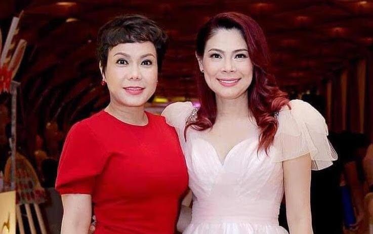 Viet Huong, Hien Mai du sinh nhat con gai Thanh Thao o Viet Nam hinh anh