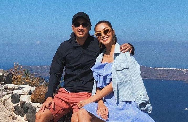 Tang Thanh Ha hanh phuc ben chong con trong ky nghi he o Hy Lap hinh anh