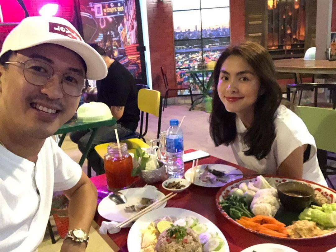 Tang Thanh Ha di du lich cung gia dinh anh 3