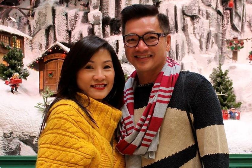 Quang Minh van giu anh tinh cam ben Hong Dao sau ly hon hinh anh