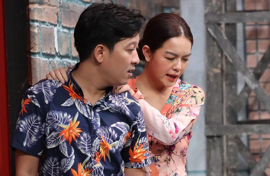 Pham Quynh Anh noi dien, dap do khi vao phong Truong Giang o On gioi hinh anh