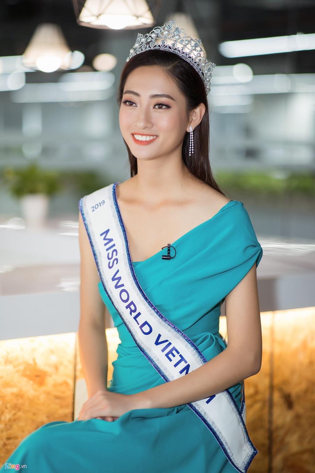 Hoa hau the gioi Viet Nam Luong Thuy Linh anh 3