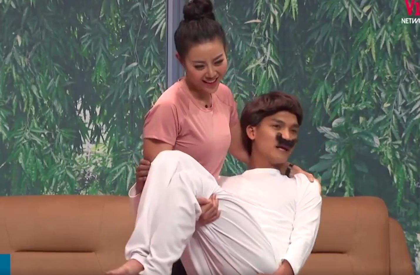 Thanh Huong 'Quynh bup be' be bong Mac Van Khoa trong On gioi hinh anh