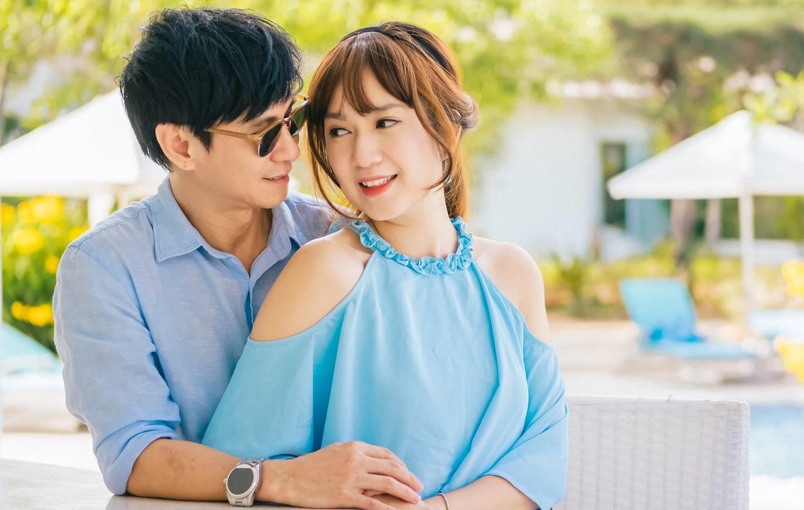 Ly Hai, Minh Ha ky niem 9 nam ket hon hinh anh