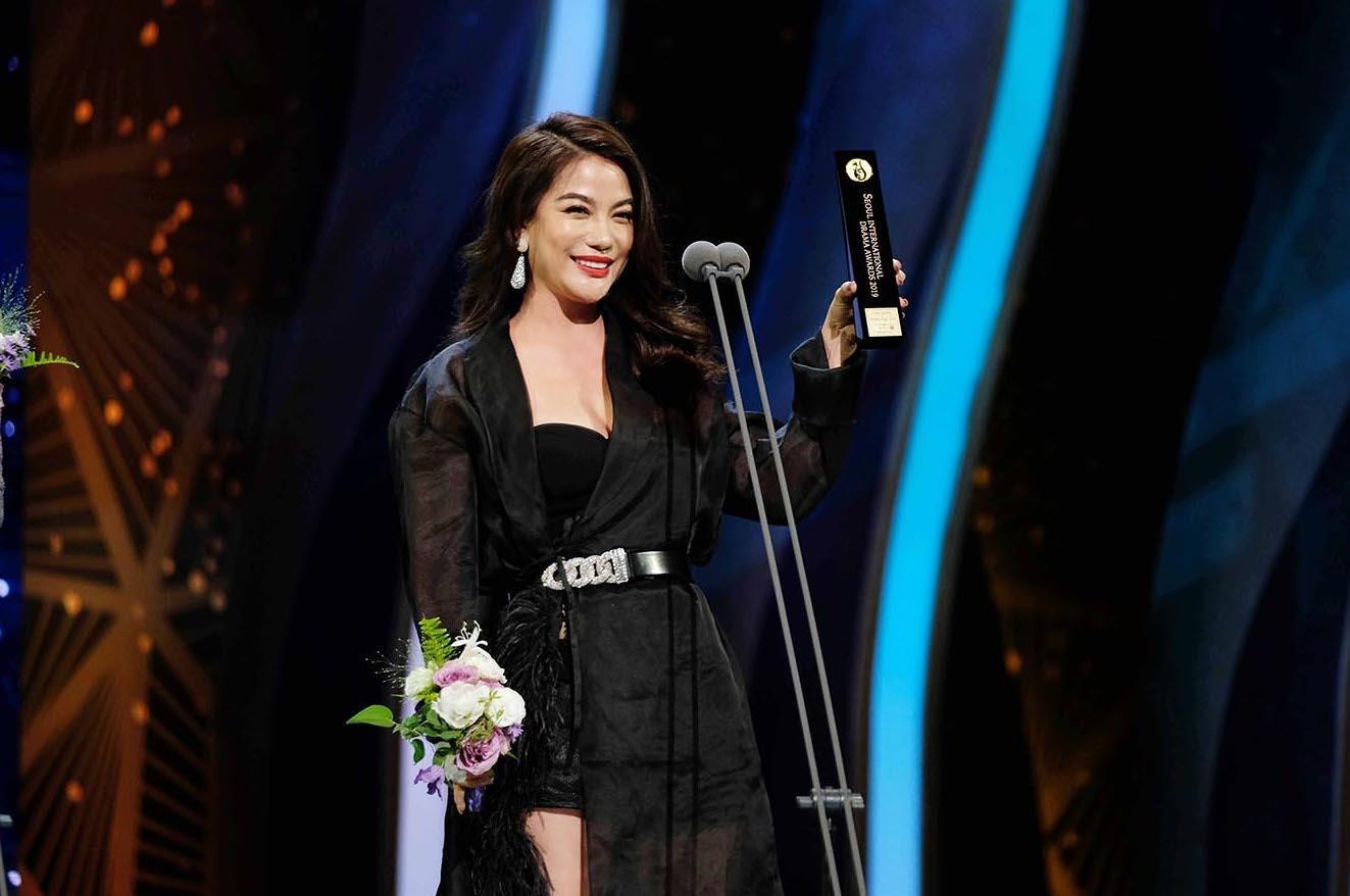 Trương Ngọc Ánh Seoul Drama Awards ảnh 1 Truong Ngoc Anh Seoul Drama Awards anh 1