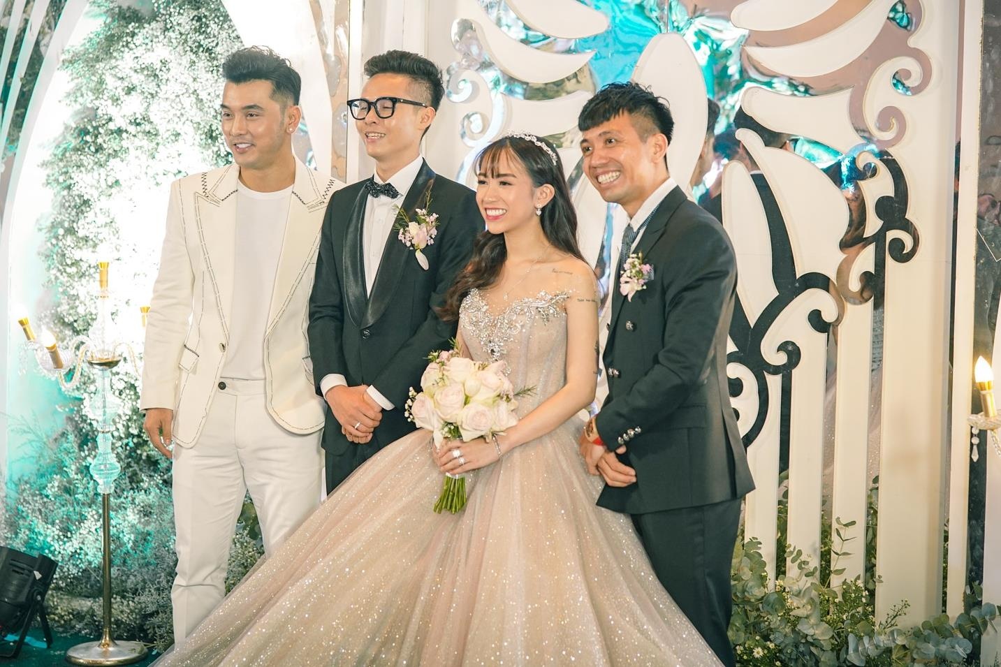 Tran Thanh du tiec cuoi con gai Minh Nhua anh 1