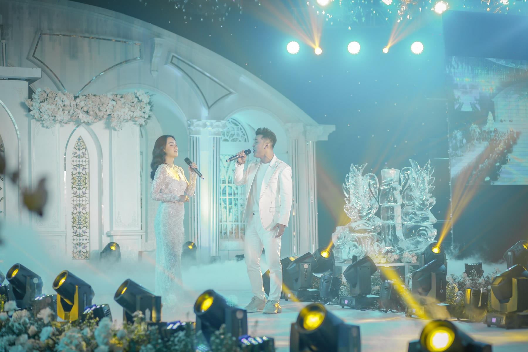 Tran Thanh du tiec cuoi con gai Minh Nhua anh 10