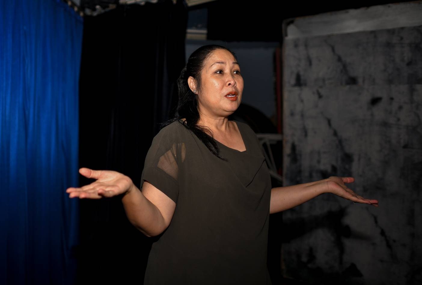 Hồng Vân đóng cửa sân khấu ảnh 3 Hong Van dong cua san khau anh 3