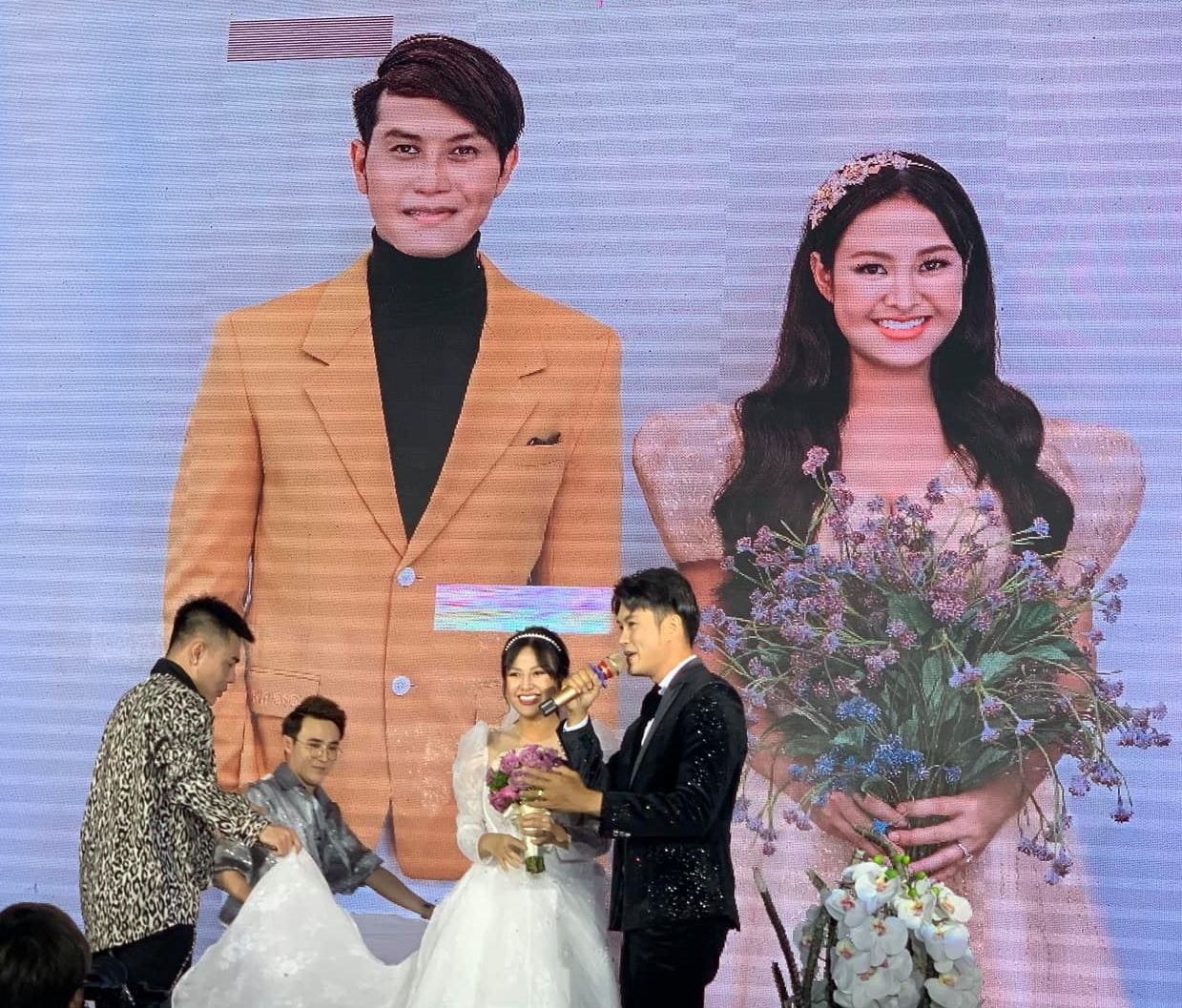 dan sao du dam cuoi Tra Ngoc anh 8