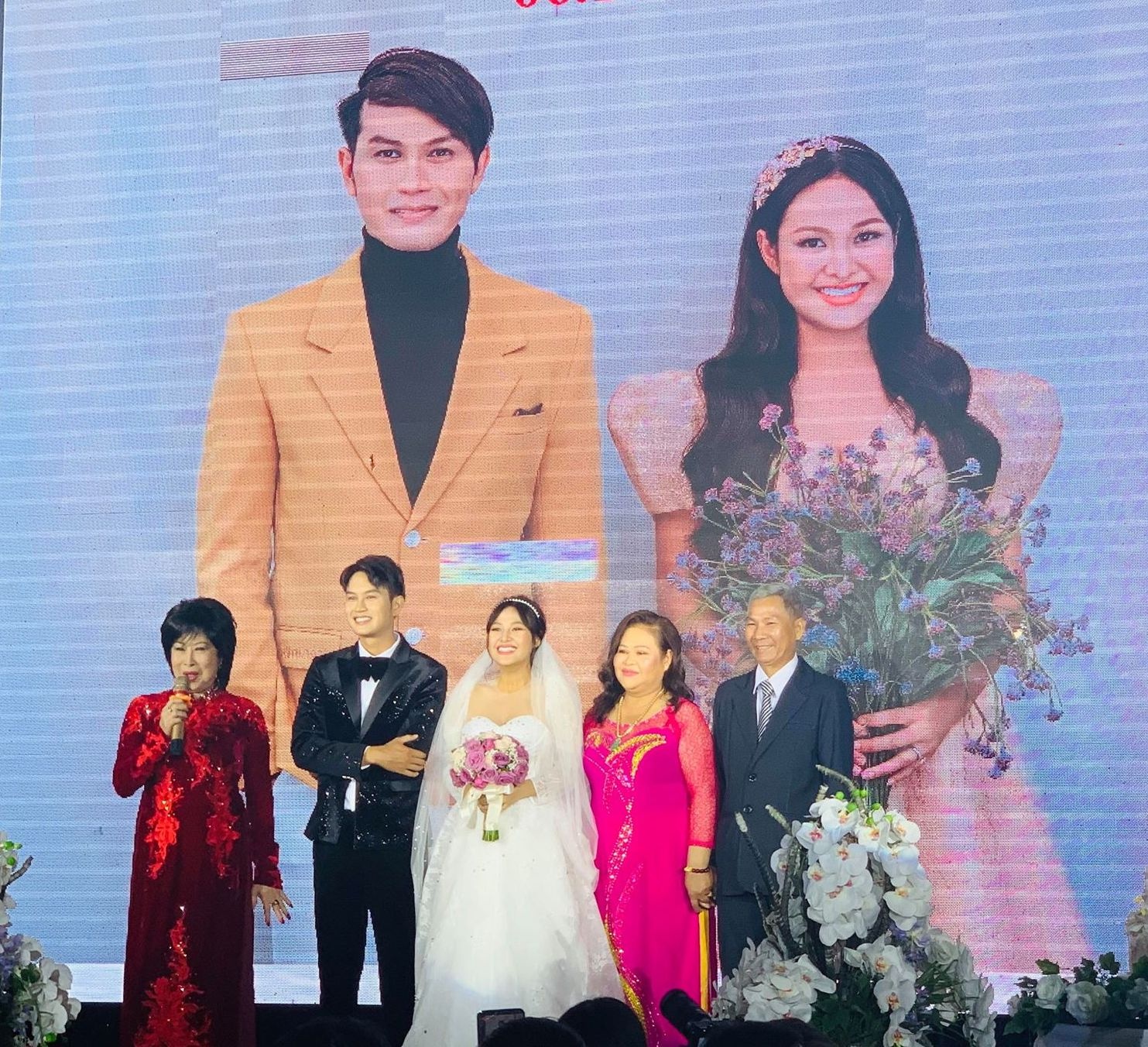 dan sao du dam cuoi Tra Ngoc anh 7