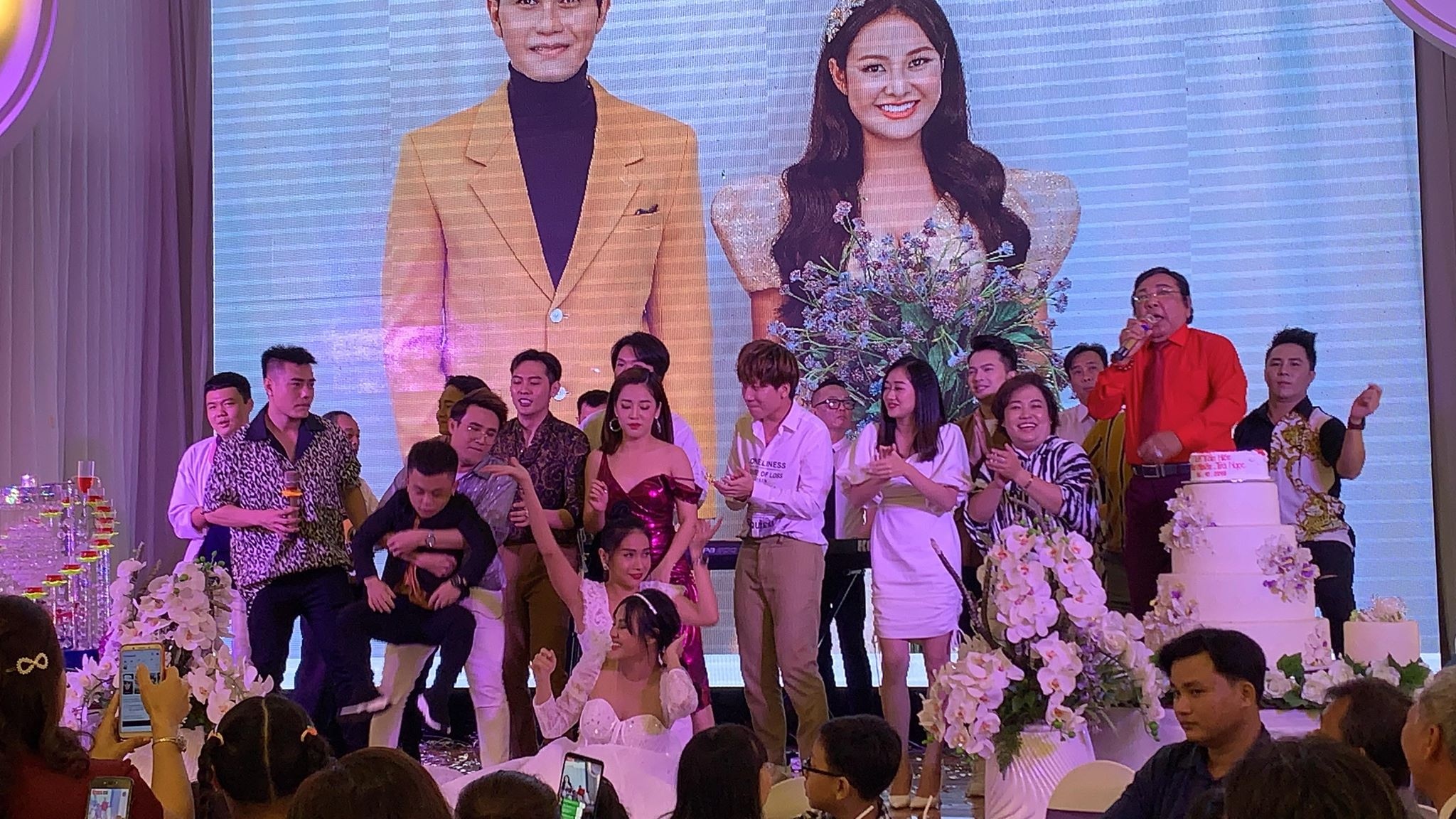 dan sao du dam cuoi Tra Ngoc anh 9