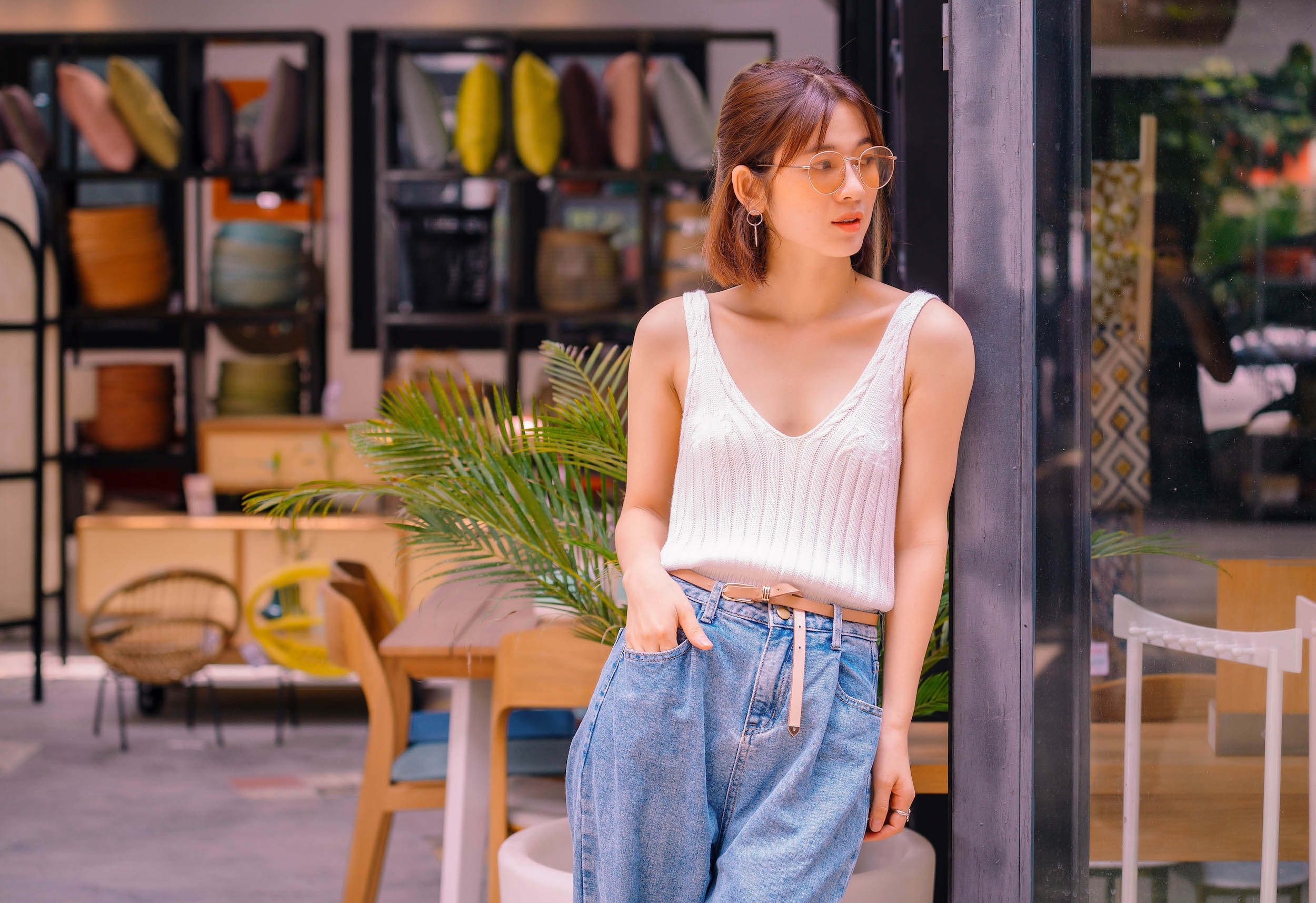 Nhan sac Oanh Kieu Tieng set trong mua anh 6