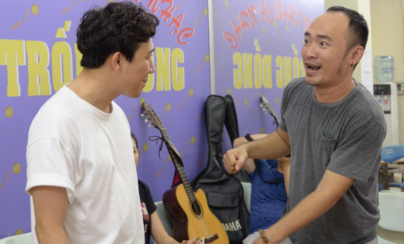 Tran Thanh, Tien Luat luyen tap cho live show Chi Tai hinh anh