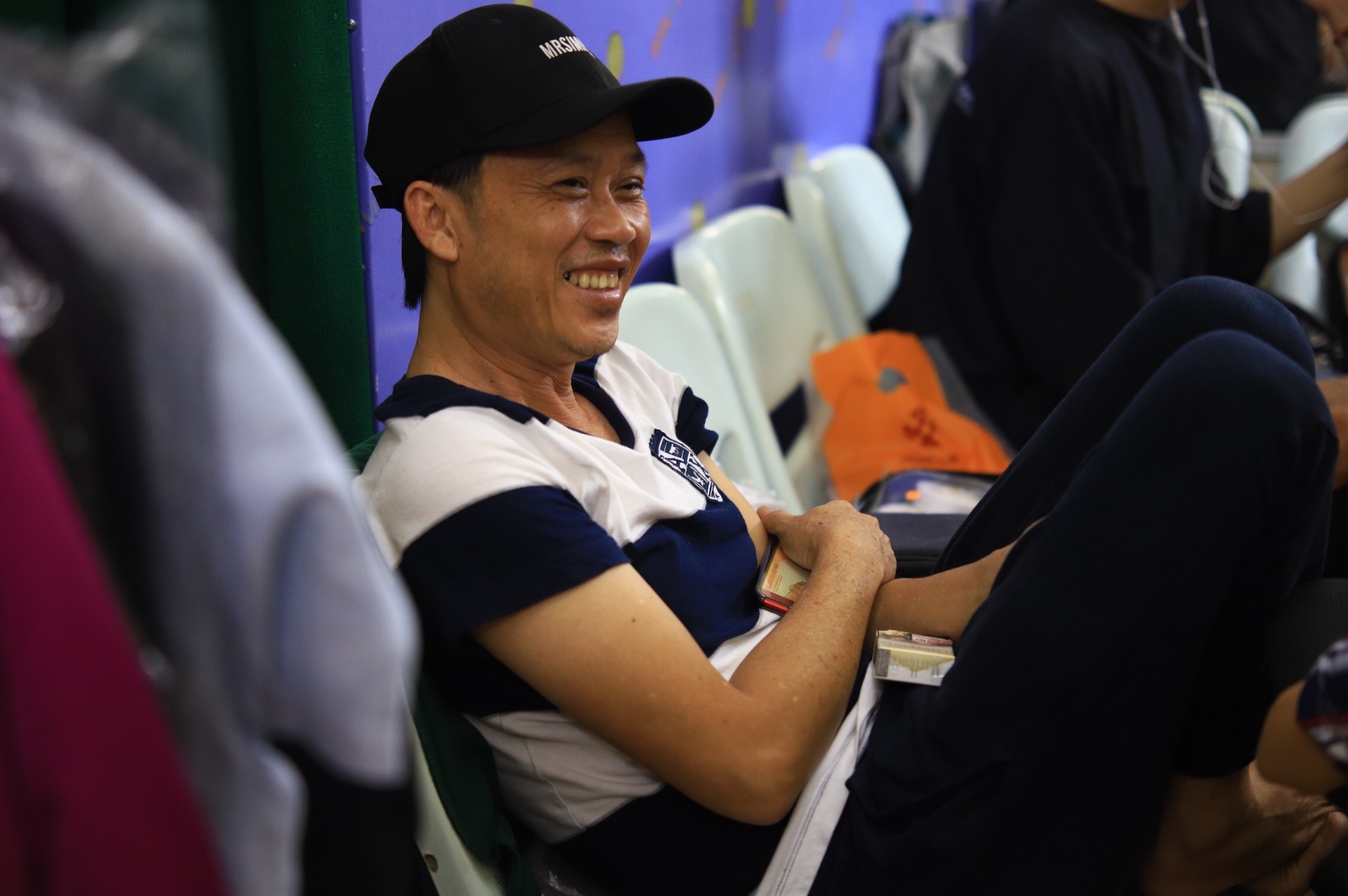 Truong Giang,  Hoai Linh gian di o hau truong anh 3