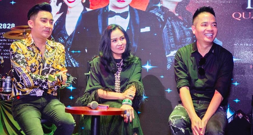 Quang Hà tạm dừng ca hát sau sự cố cháy sân khấu ảnh 1 Quang Ha tam dung ca hat sau su co chay san khau anh 1