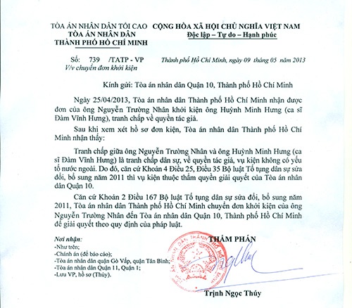 Đàm Vĩnh Hưng bị nhạc sĩ kiện ảnh 1 Dam Vinh Hung bi nhac si kien anh 1