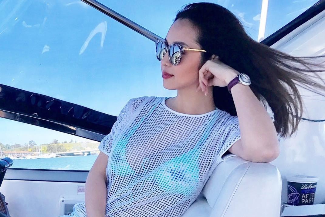 Voc dang Jennifer Pham khi mang bau lan thu 4 hinh anh