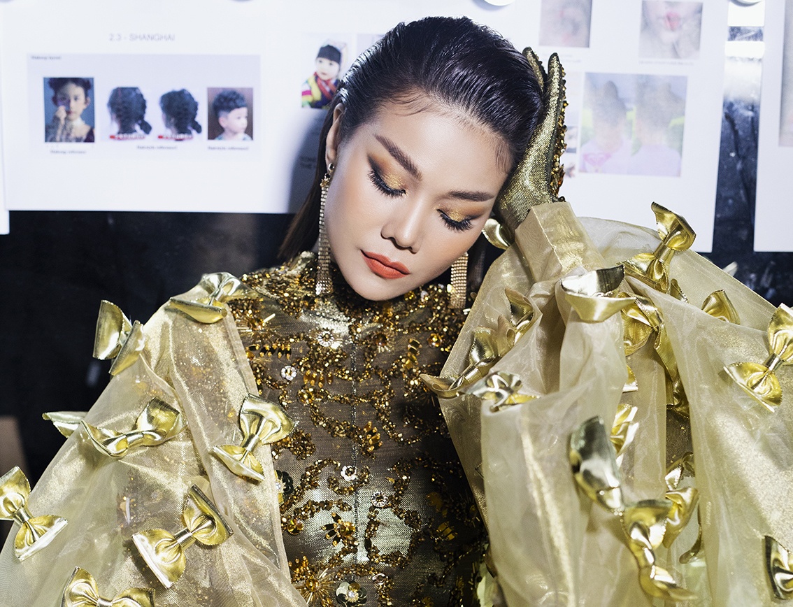 BB Tran,  Hai Trieu gia gai o hau truong anh 6