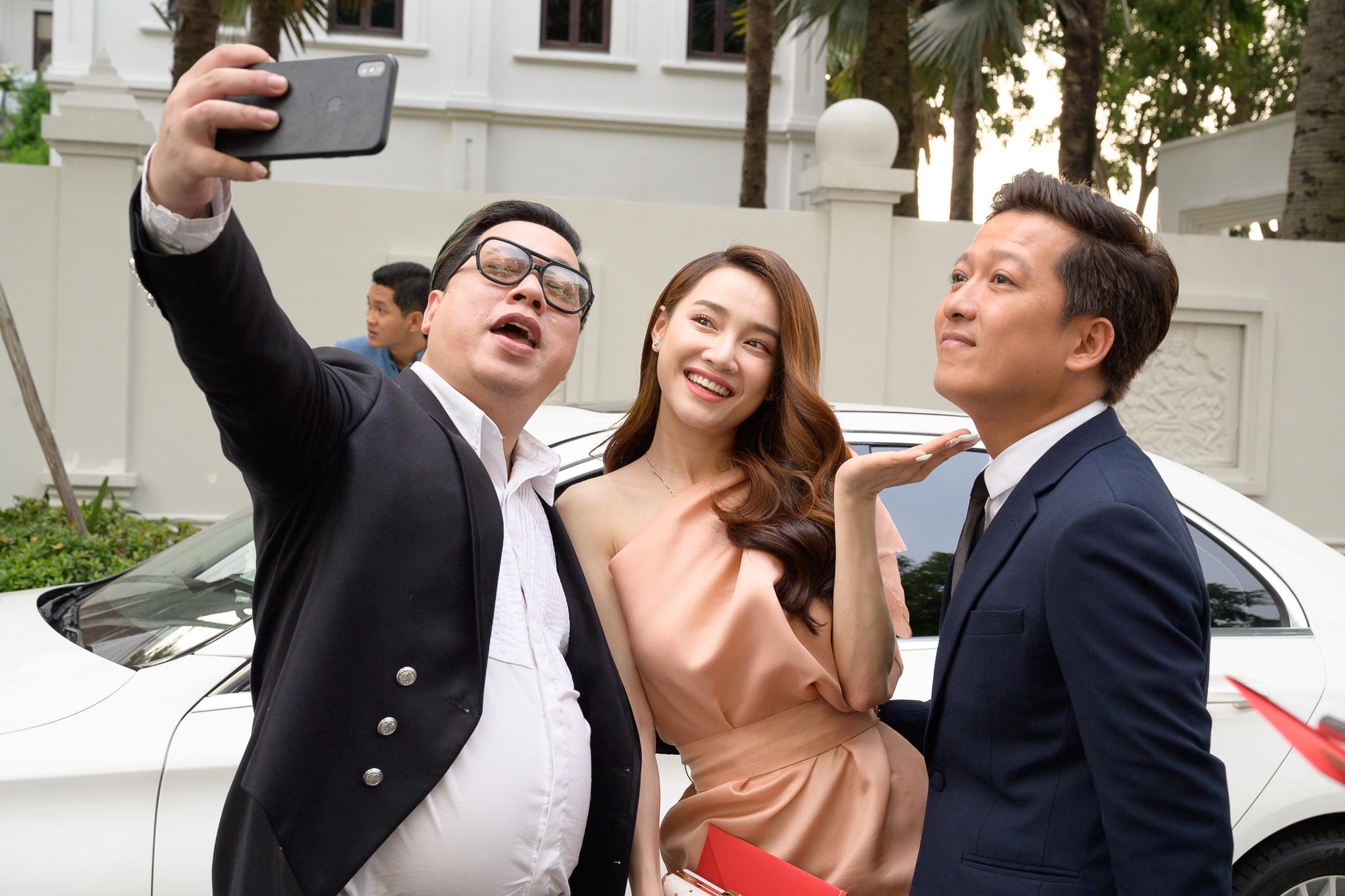 Nhã Phương Trường Giang dự tiệc cưới ảnh 4 Nha Phuong Truong Giang du tiec cuoi anh 4