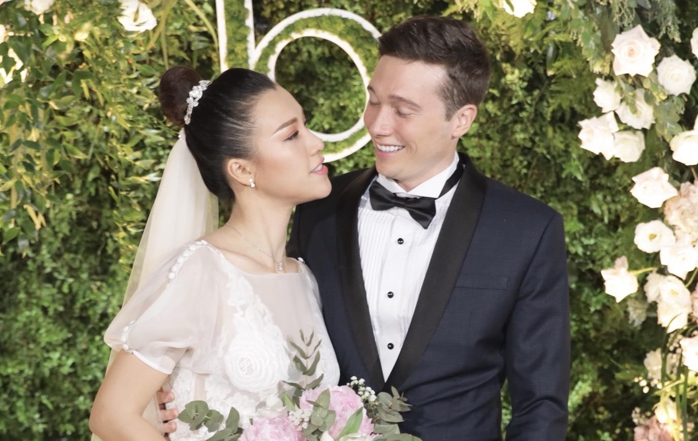 Thuc don trong le cuoi Hoang Oanh hinh anh