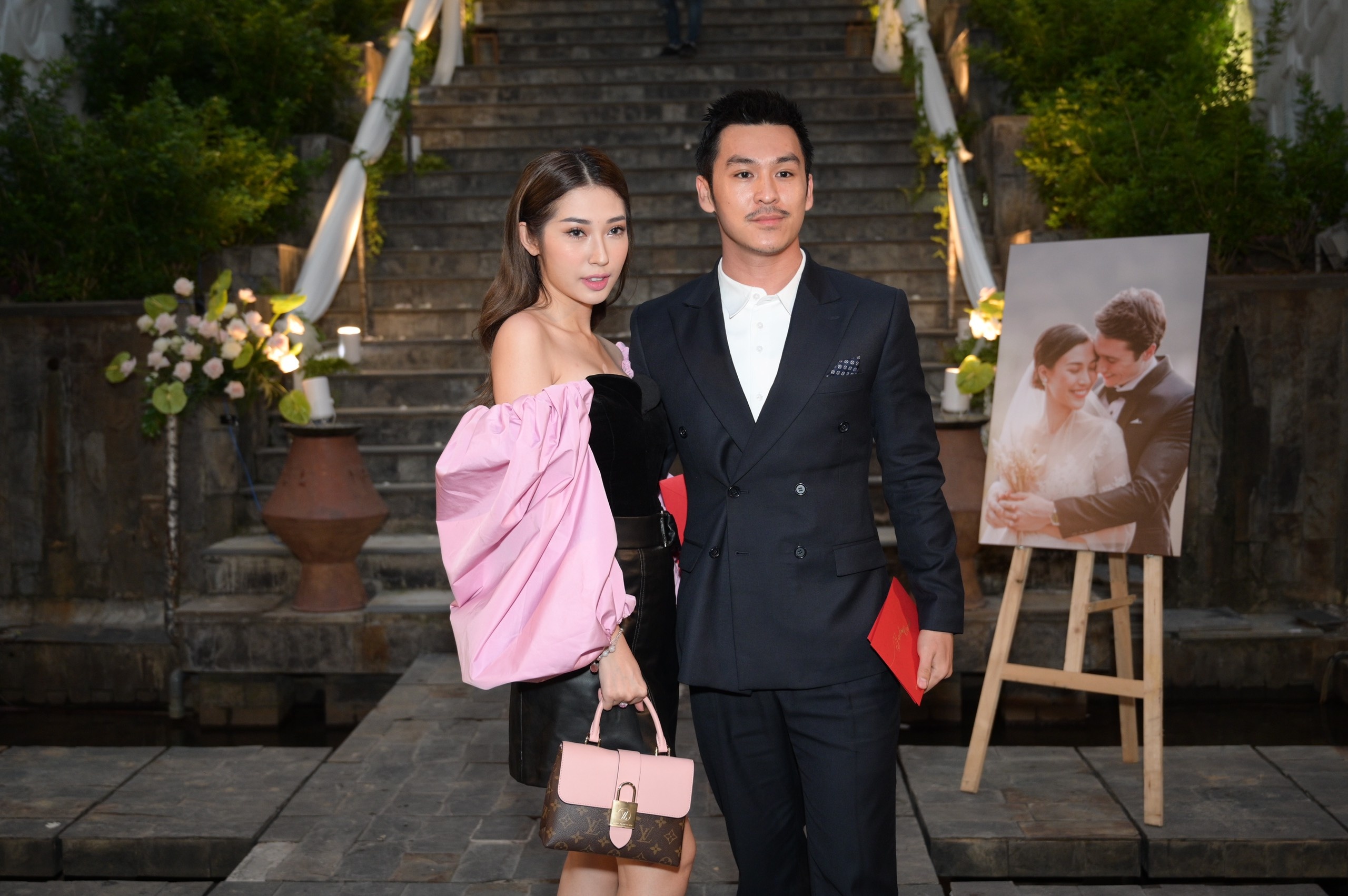 Nhã Phương Trường Giang dự tiệc cưới ảnh 5 Nha Phuong Truong Giang du tiec cuoi anh 5
