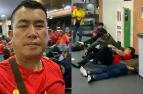 Dan nghe si Viet va 300 CDV va vat suot dem o san bay Philippines hinh anh