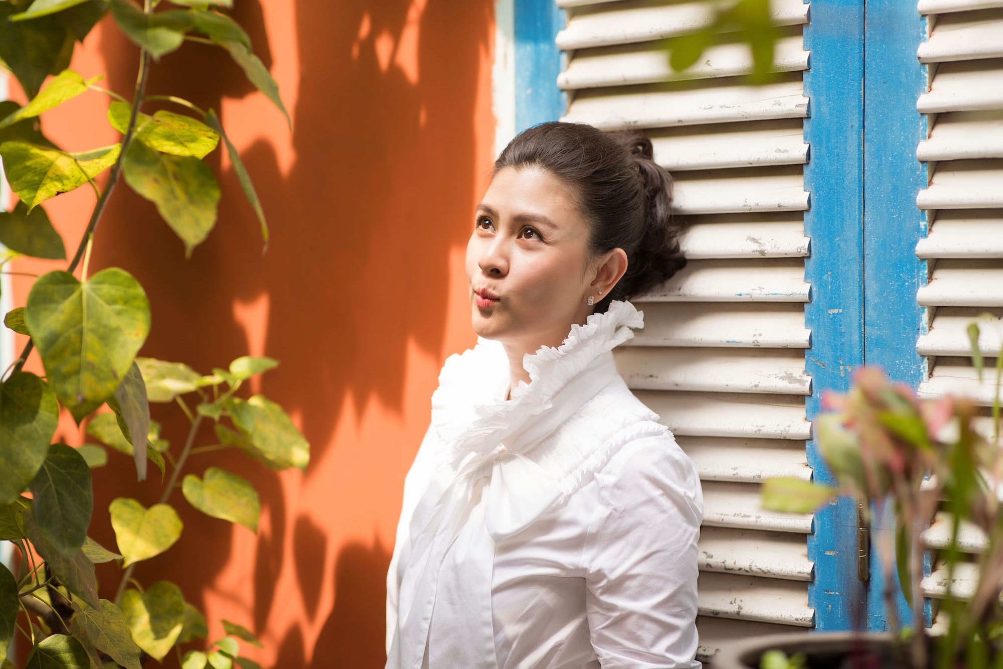 cuoc song sau ly hon cua Kim Thu anh 6