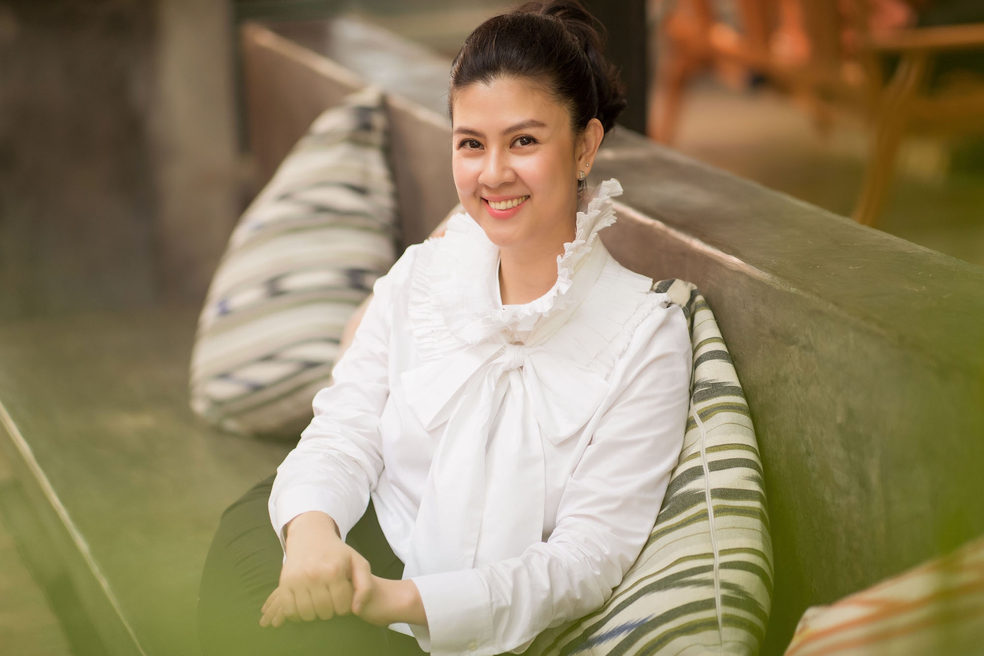 cuoc song sau ly hon cua Kim Thu anh 1