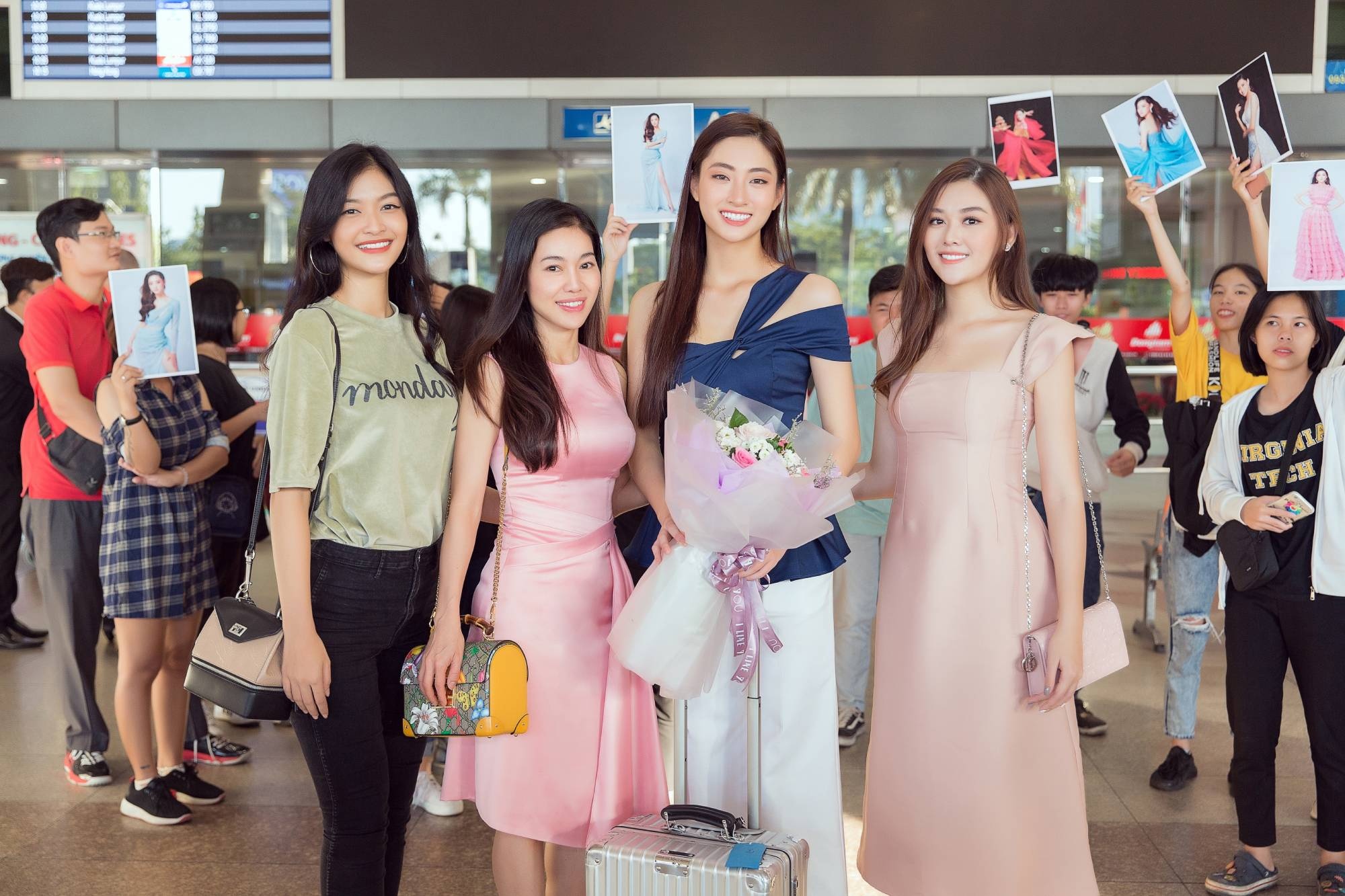 Luong Thuy Linh ve nuoc sau Miss World anh 2