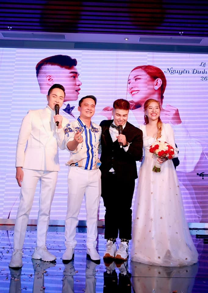 Truong Giang du tiec cuoi Nguyen Dinh Vu anh 6