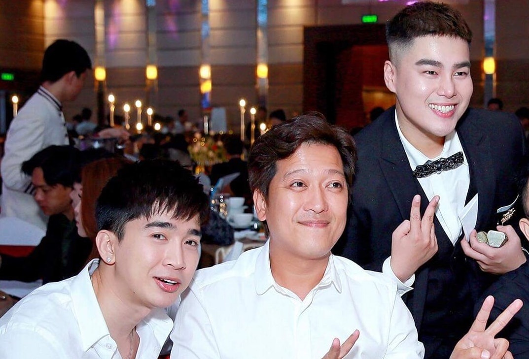 Truong Giang, Chi Dan du tiec cuoi cua Nguyen Dinh Vu hinh anh