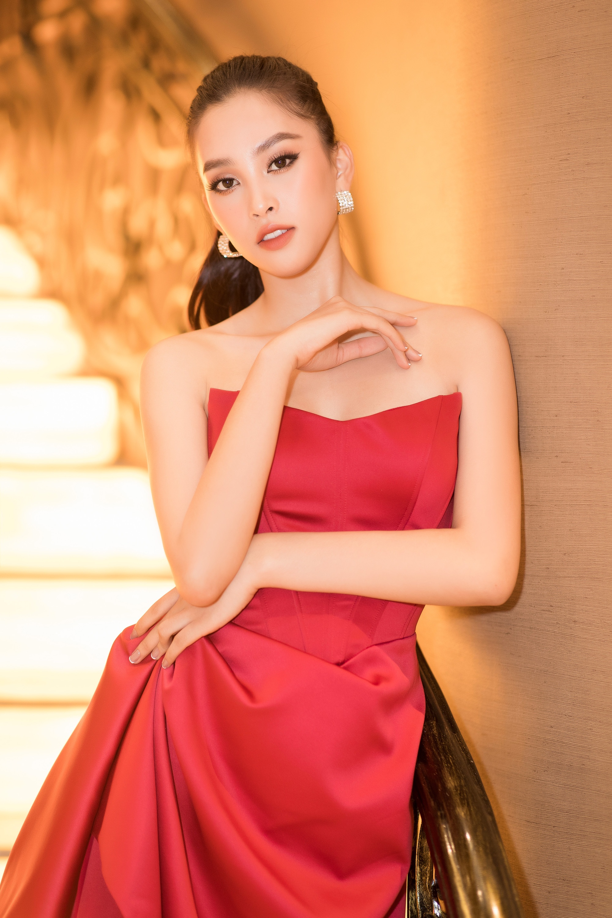 Tieu Vy va dan hoa hau mac goi cam anh 2