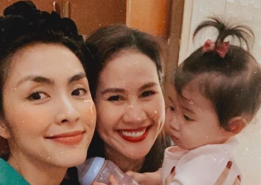 Tang Thanh Ha du sinh nhat con gai Than Thuy Ha hinh anh