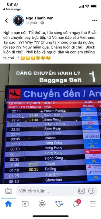 Ngo Thanh Van dua tin sai ve virus Corona anh 2