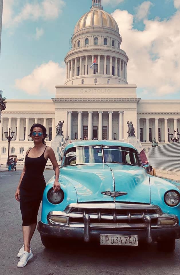 MC Ky Duyen va ban trai doanh anh 2