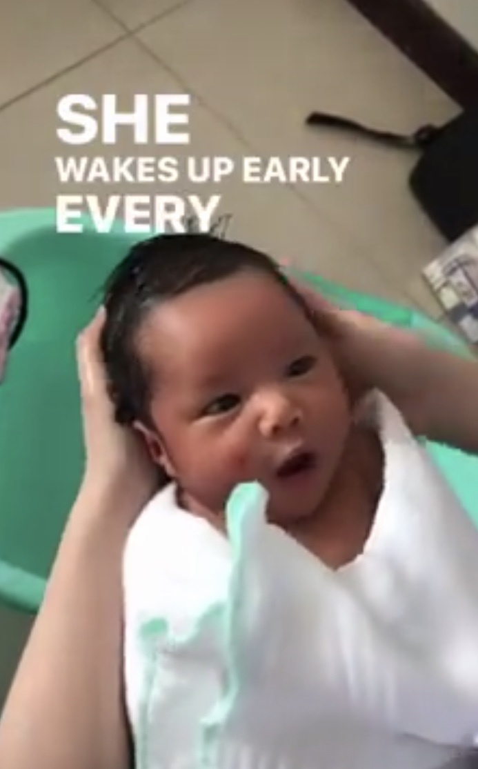 Suboi dang anh con gai anh 2