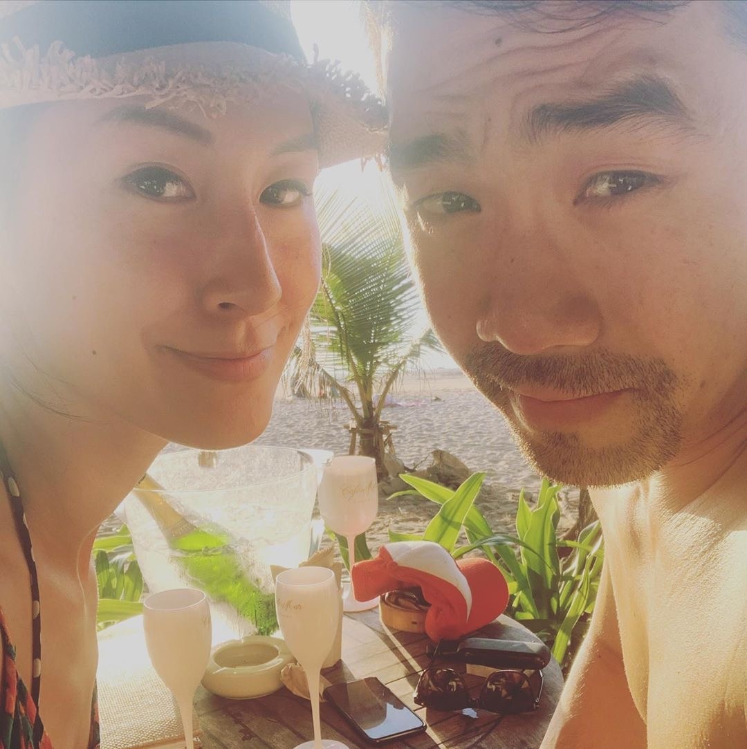 Kathy Uyen cong khai ban trai moi anh 2