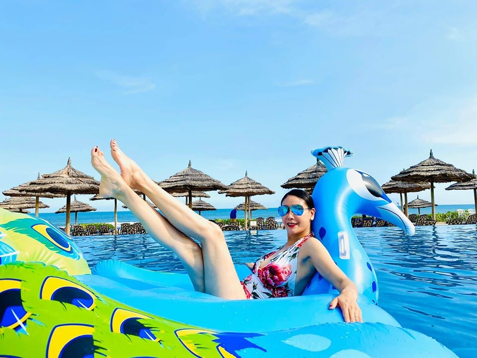 Ha Kieu Anh dien bikini anh 3