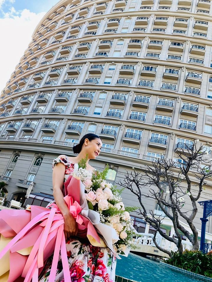 Ha Kieu Anh dien bikini anh 8