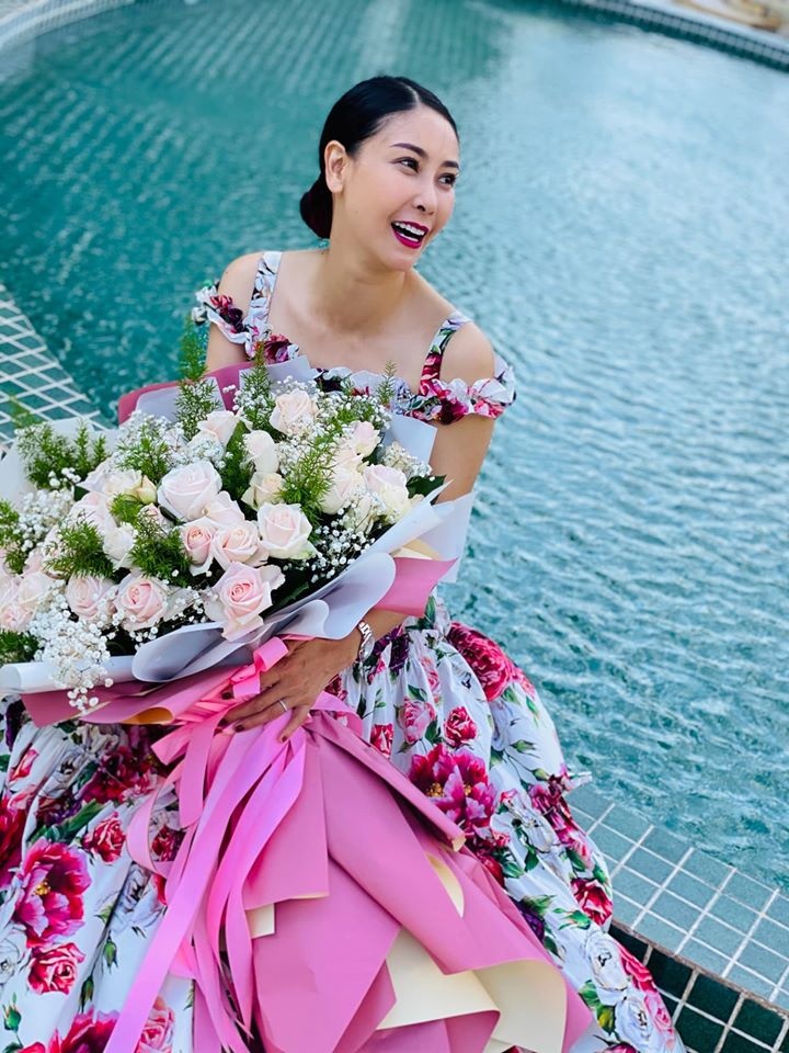 Ha Kieu Anh dien bikini anh 10