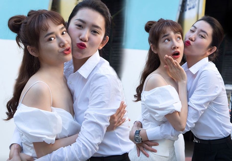 Nha Phuong - Thuy Ngan va cac doi ban than tren man anh Viet hinh anh