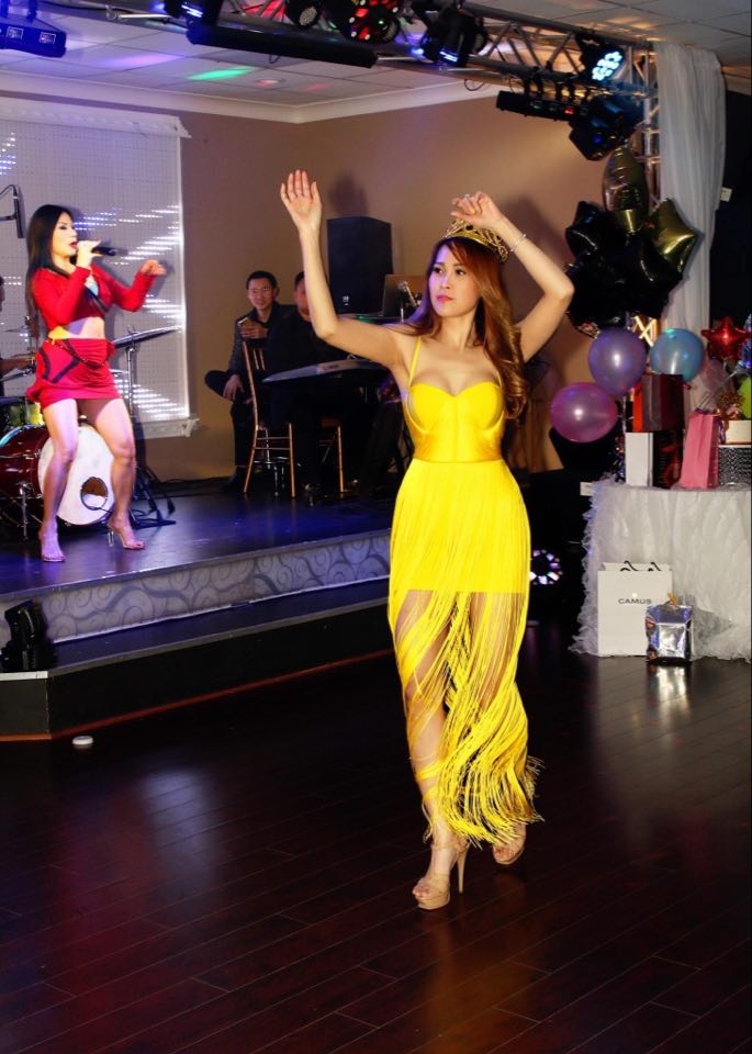 Cuoc song cua Minh Thu o My anh 1