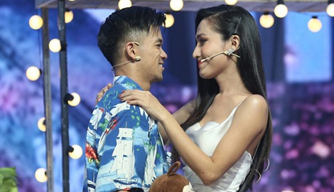 Hoa hau chuyen gioi Hoai Sa hat 'Senorita' cung Trong Hieu hinh anh