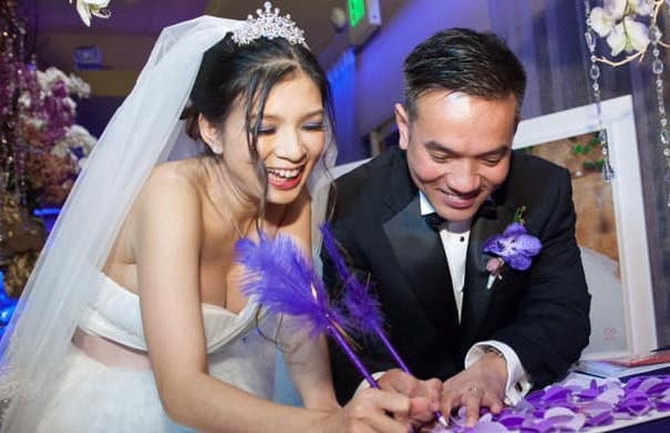 Pham Thanh Thao ky niem 5 nam ngay cuoi voi chong Viet kieu hinh anh