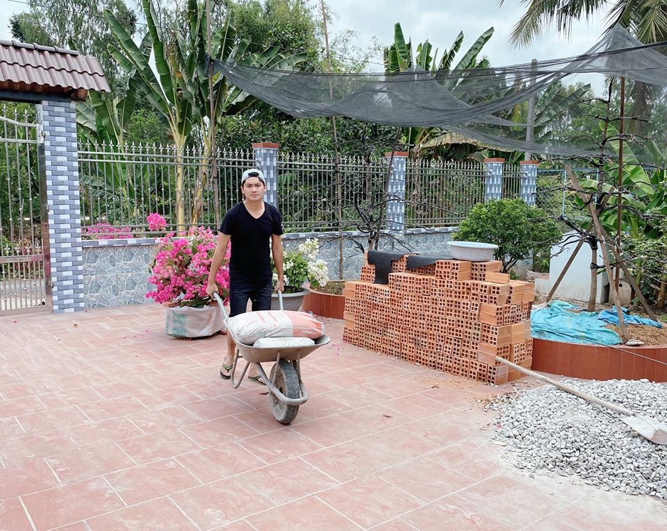 vuon cay rong hang nghin m2 cua sao Viet anh 4